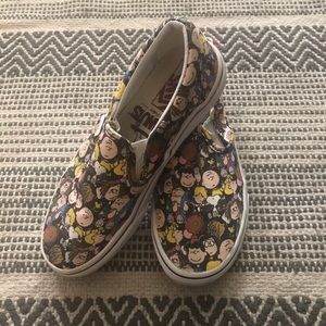 Vans Peanuts Slip ons Women’s size 5.5